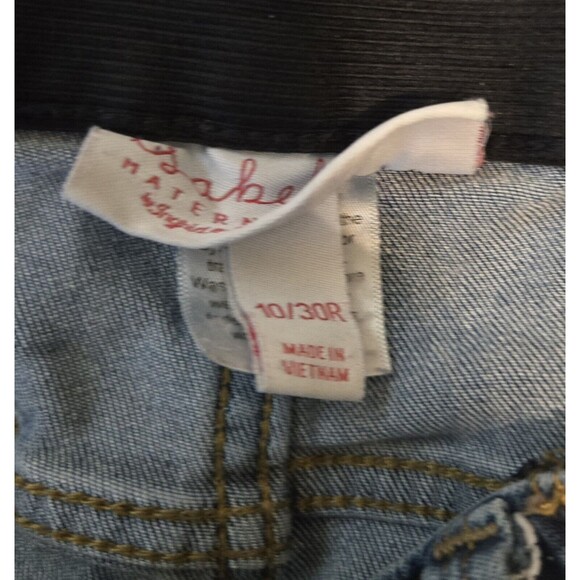 Isabel Maternity Pants Sz 10 Skinny Jeans Stretch Waist‎ Pregnancy Jeggings Blue - Picture 4 of 4